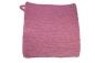 Preview: Knitted washcloth in old pink cotton width 22 cm 8,66 inch